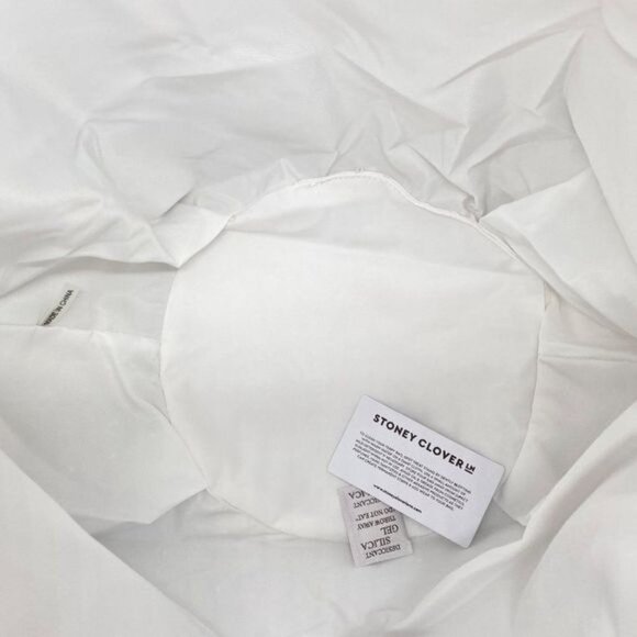 Stoney Clover Lane Terry Embroidered Hearts Zip Top Tote Bag - Picture 13 of 15